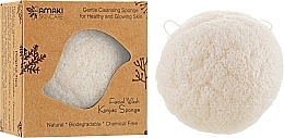 Konjac Face Sponge, white - Aise Line — photo N1