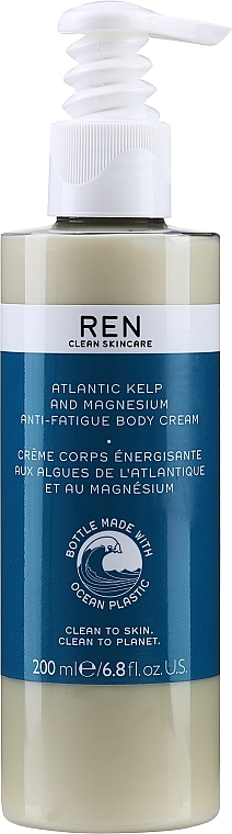 Anti-Fatigue Body Cream - Ren Atlantic Kelp And Magnesium Anti-Fatigue Body Cream — photo N1