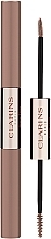 Brow Shaping Gel Mascara & Creamy Powder - Clarins Brow Duo 2 In 1 — photo N1