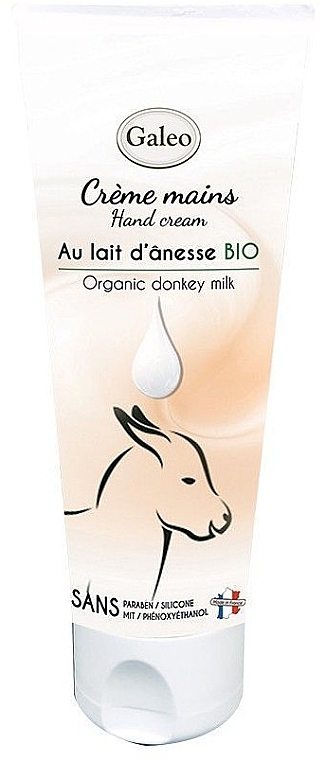 Donkey Milk Hand Cream - Galeo Hand Cream Organic Donkey Milk — photo N1