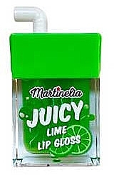 Juicy Lip Gloss, lime - Martinelia Lip Gloss — photo N2