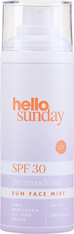 Sunscreen Face Mist - Hello Sunday The Retouch One Sun Face Mist SPF 30 — photo N1