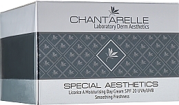 Fragrances, Perfumes, Cosmetics Liquorice & Vitamin A Moisturizing Cream - Chantarelle Special Aesthetics Licorice A Moisturising Day Cream SPF20 UVA/UVB