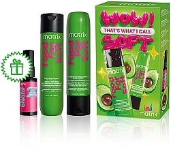 Fragrances, Perfumes, Cosmetics Set - Matrix Food For Soft (shmp/300ml + h/cond/300ml + spray/45ml)