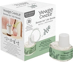 Fragrances, Perfumes, Cosmetics Electric Diffuser Refill 'Revitalizing Hinoki & Juniper' - Yankee Candle Serene Air