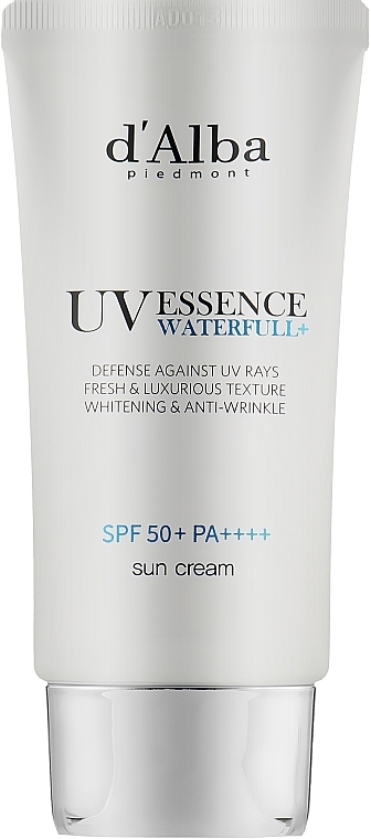 Sun Essence Cream - D'alba Waterful Essence Sun Cream SPF 50+ PA++++ — photo N1