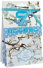 Fragrances, Perfumes, Cosmetics Scented Sachet "Freshness" - Airpure Vintage Collection Scented Sachet Fresh Linen Comfort