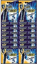 Fragrances, Perfumes, Cosmetics Men Razor "Comfort 3 Pivot", 24 pcs - Bic 