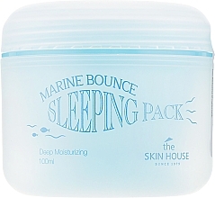 Night Marine Collagen Mask - The Skin House Marine Bounce Sleeping Pack — photo N1