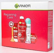 Fragrances, Perfumes, Cosmetics Set - Garnier Repairing Care (b/milk/250ml + deo/150ml + cr/50ml + h/cr/100ml)