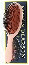 Hair Brush, pink - Mason Pearson Small Extra B2 Pink Medium Size Hair Brush — photo N2