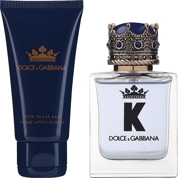 Dolce & Gabbana K by Dolce & Gabbana - Set (edt/50ml + a/sh/balm/50ml) — photo N2