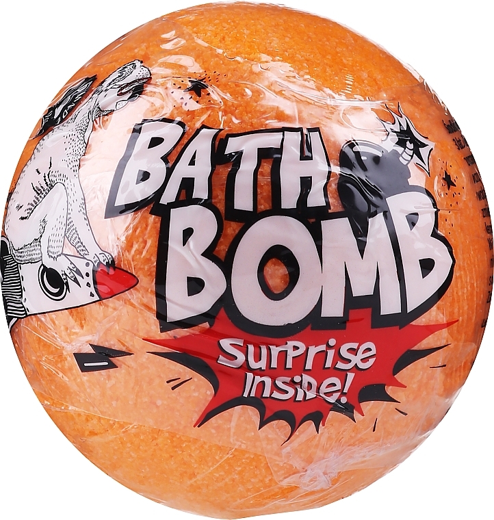 Bath Bomb "Surprise", orange - LaQ Bath Bomb — photo N1