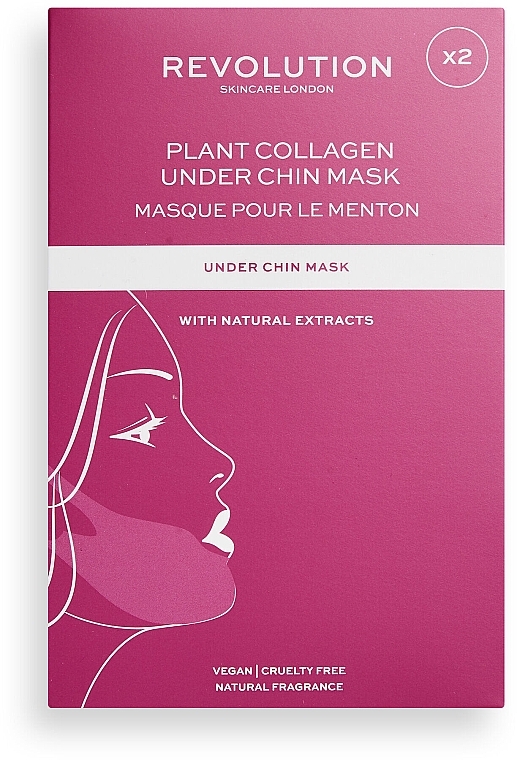 Plant Collagen Under Chin Mask - Revolution Skincare Plant Collagen Under Chin Masks — photo N2