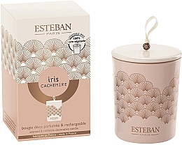 Fragrances, Perfumes, Cosmetics Esteban Iris Cachemire - Scented Candle