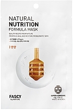 Nourishing Sheet Mask - Fascy Natural Nutrition Formula Mask — photo N2