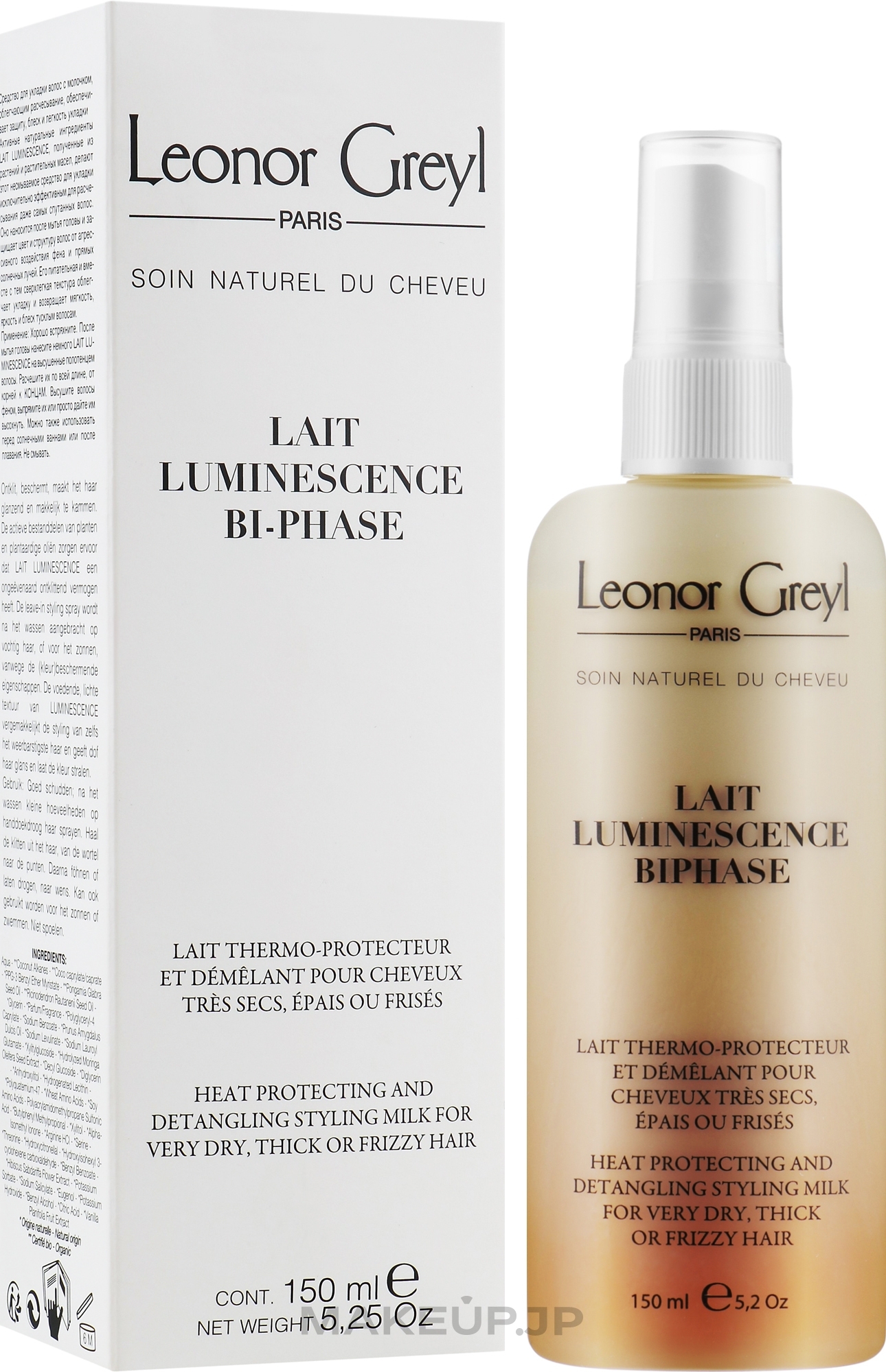 Refreshing Hair Toner - Leonor Greyl Lait luminescence bi-phase — photo 150 ml