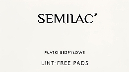 Lint-Free Nail Pads - Semilac Lint Free Cleaning Nail Pads — photo N5