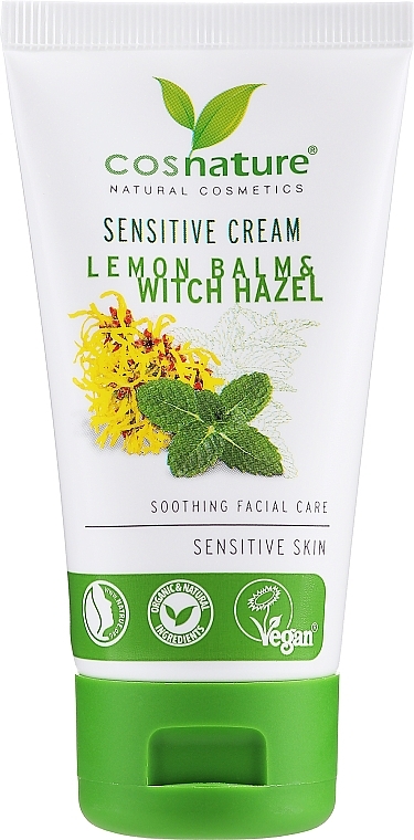 Face Cream for Sensitive Skin - Cosnature Melisa Bio Sensitive Cream — photo N1