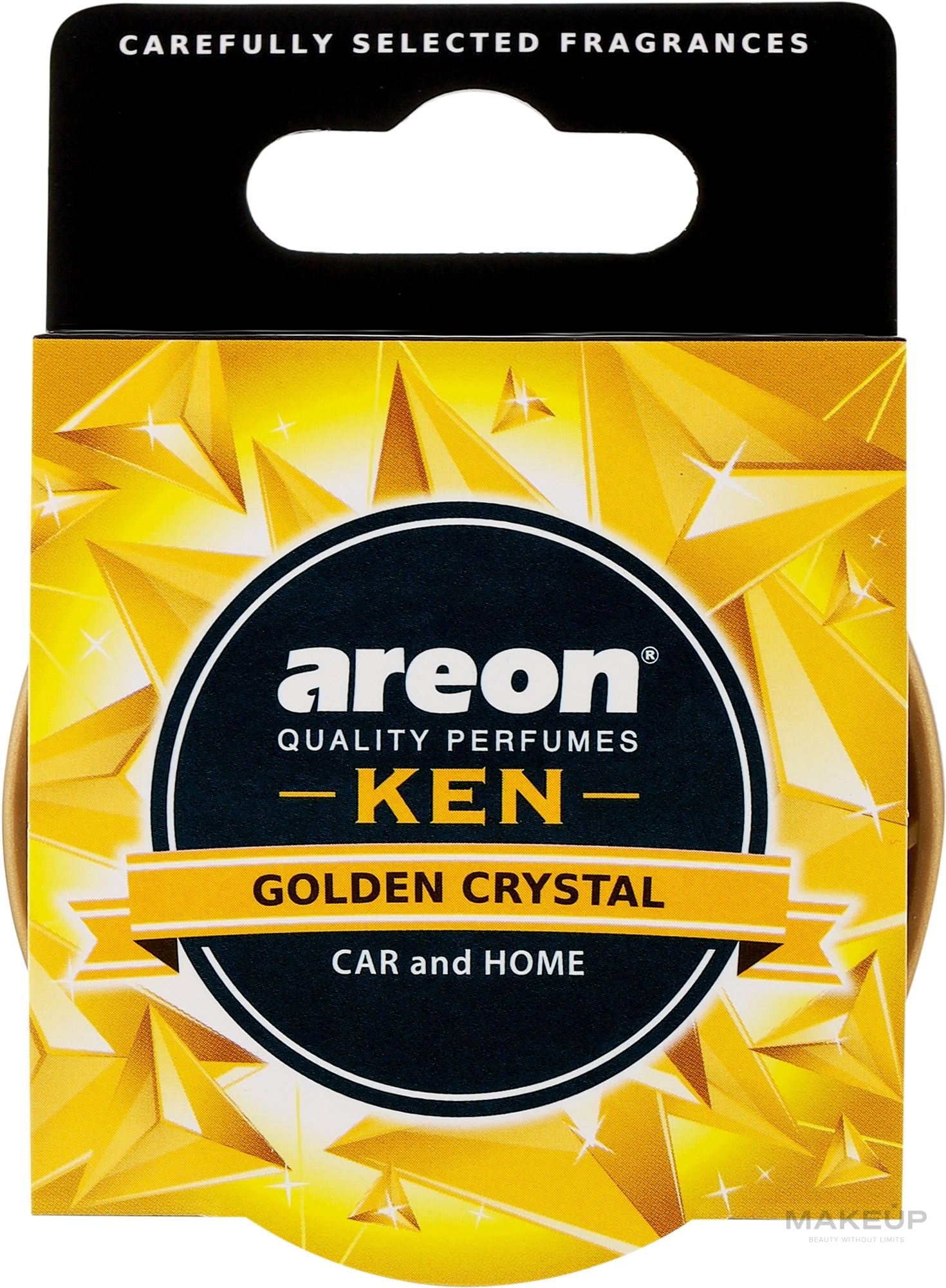 Golden Crystal Air Freshener - Areon Gel Ken Golden Crystal — photo 35 g