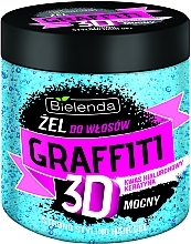 Hair Gel - Bielenda GRAFFITI 3D Strong Styling Hair Gel — photo N1