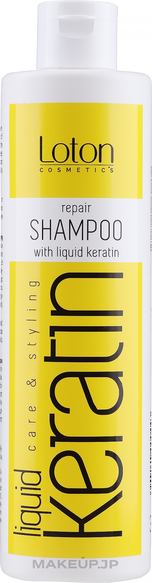 Repair Shampoo with Liquid Keratin - Loton Shampoo With Liquid Keratin — photo 300 ml