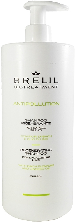 Regenerating Shampoo - Brelil Bio Treatment Antipollution Regenerating Shampoo — photo N1