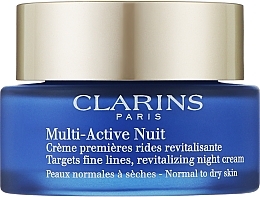 Fragrances, Perfumes, Cosmetics Night Cream for Normal to Dry Skin - Clarins Clarins Multi-Active Night Cream