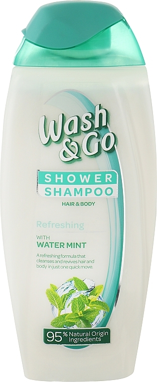 Refreshing Shampoo & Shower Gel - Wash&Go Shower Shampoo — photo N1