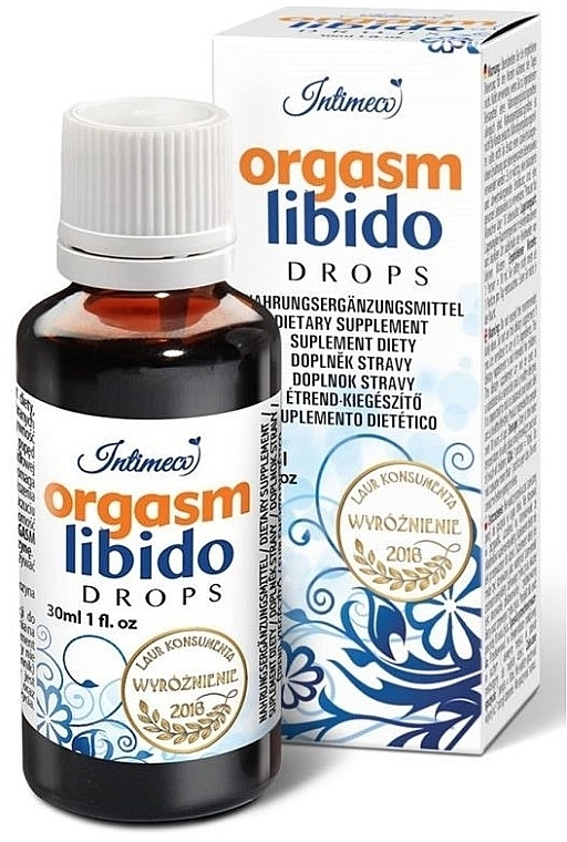 Orgasm & Libido Drops - Intimeco Orgasm Libido Drops — photo N1