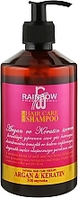 Fragrances, Perfumes, Cosmetics Hair Shampoo 'Argan and Keratin' - Rainbow Professional Hair Care Shampoo