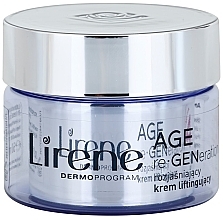 Fragrances, Perfumes, Cosmetics Brightening Face Cream - Lirene AGE reGENeration 4 Brightening Lifting Cream SPF 10 60+