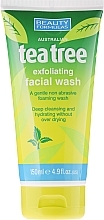 GIFT! Face Cleansing Gel 'Tea Tree' - Beauty Formulas Tea Tree Exfoliating Facial Wash — photo N1