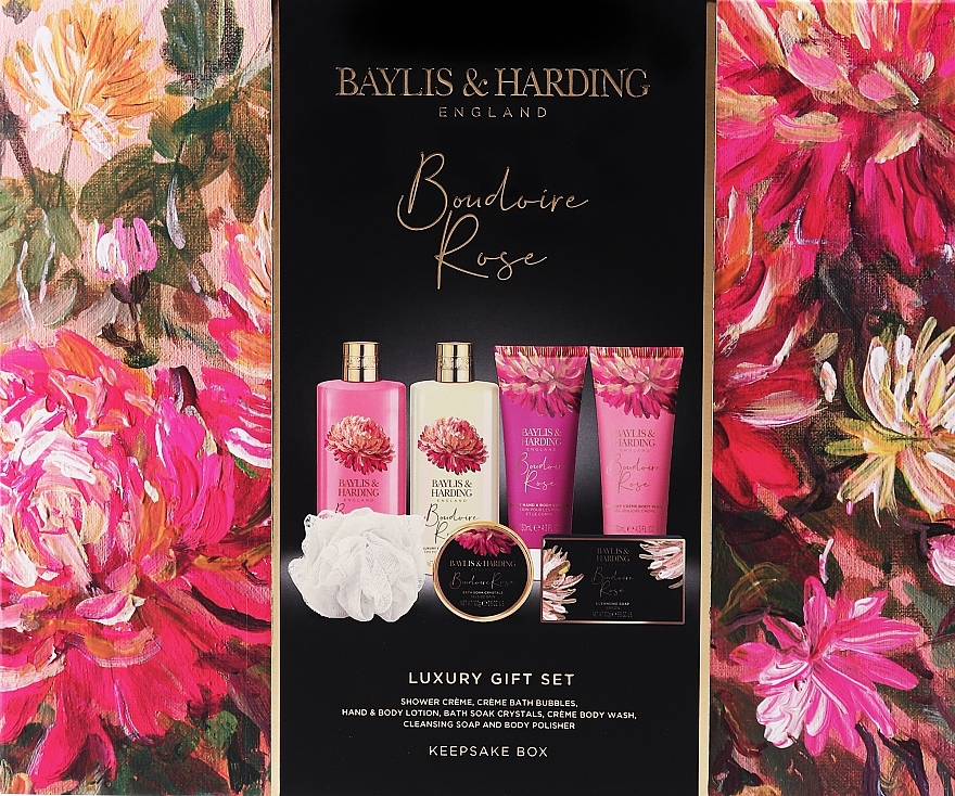 Set, 7 products - Baylis & Harding Boudoire Rose — photo N2