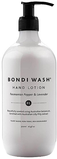Tasmanian Pepper & Lavender Hand Lotion - Bondi Wash Hand Lotion Tasmanian Pepper & Lavender — photo N4