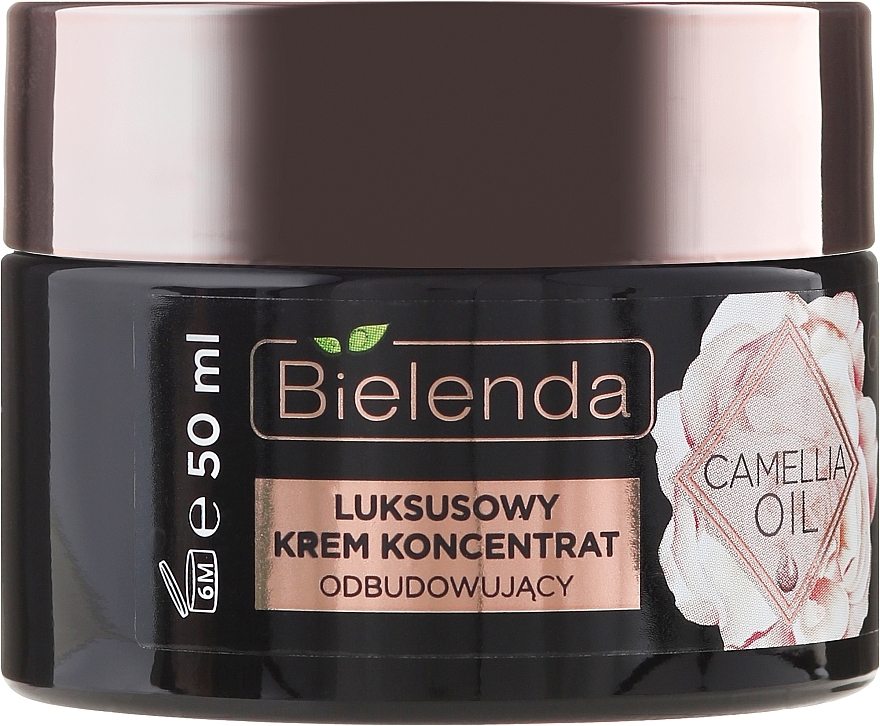 Regenerating Cream-Concentrate 60+ - Bielenda Camellia Oil Luxurious Rebuilding Cream 60+ — photo N2