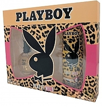 Fragrances, Perfumes, Cosmetics Playboy Play It Wild - Set (edt/40ml + deo/150ml)