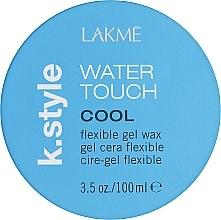 Elastic Hold Gel Wax - Lakme K.style Cool Water Touch — photo N2