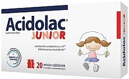 Fragrances, Perfumes, Cosmetics Kids Probiotic - Strawberry Flavour - Polpharma Acidolac Junior