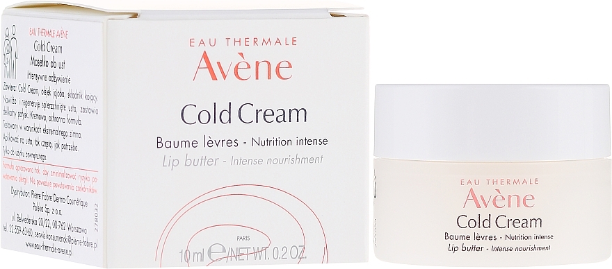 Nourishing Lip Balm - Avene Cold Cream Lip Balm Intense Nourishment — photo N1