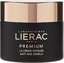 Fragrances, Perfumes, Cosmetics Face Cream with Lightweight Texture - Lierac Premium la Creme Soyeuse Texture