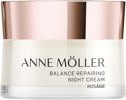 Repairing Night Face Cream - Anne Moller Rosage Balance Repairing Night Cream — photo N2