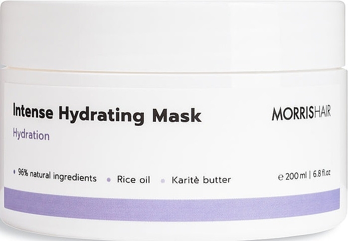 Intensive Moisturizing Hair Mask - Morris Hair Intense Hydrating Mask — photo N1