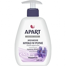 Fragrances, Perfumes, Cosmetics Violet Cream-Soap - Apart Natural