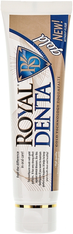 Gold Toothpaste - Royal Denta Gold Technology Toothpaste — photo N3