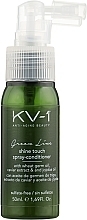 Fragrances, Perfumes, Cosmetics Leave-In Shine Conditioner Spray with Caviar Extract & Jojoba Oil - KV-1 Green Line Shine Touch Spray-Conditioner