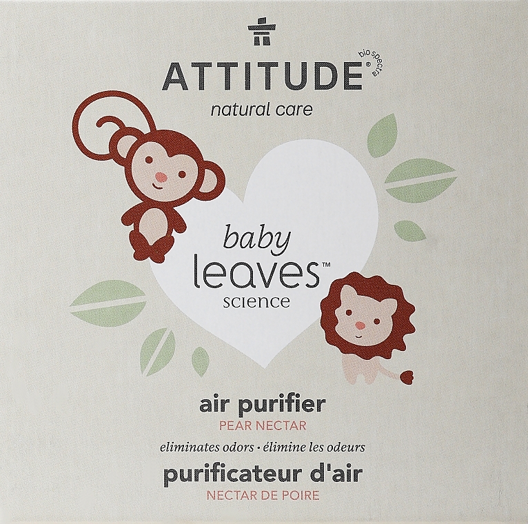 Air Purifier 'Pear Nectar' - Attitude Natural Air Purifier Pear Nectar Hypoallergenic — photo N1