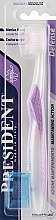 Fragrances, Perfumes, Cosmetics Toothbrush "Defense", purple - PresiDENT Medium