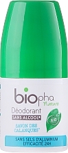 Fragrances, Perfumes, Cosmetics Roll-On Antiperspirant - Biopha Organic Deodorant Savon De Calanques