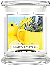 Fragrances, Perfumes, Cosmetics Scented Candle in Jar - Kringle Candle Lemon Lavender